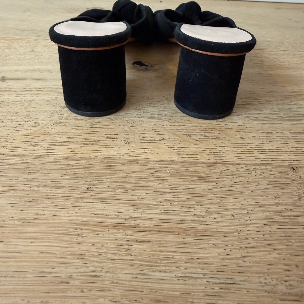 Loeffler Randall Black Knotted Mules - Picture 5 of 5